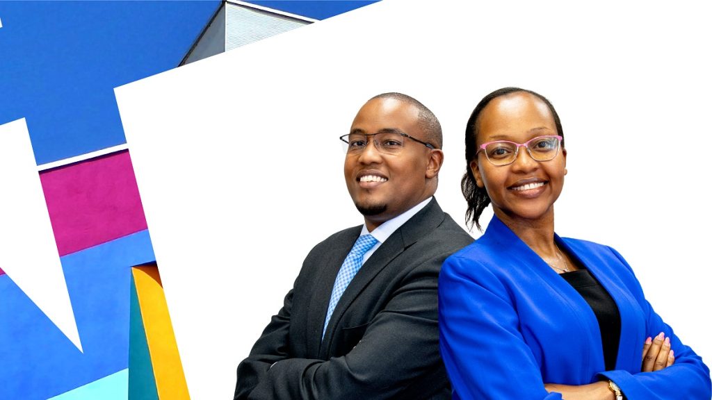 Rosa Nduati-Mutero and Daniel Ngumy - joint Managing Partners ALN Kenya