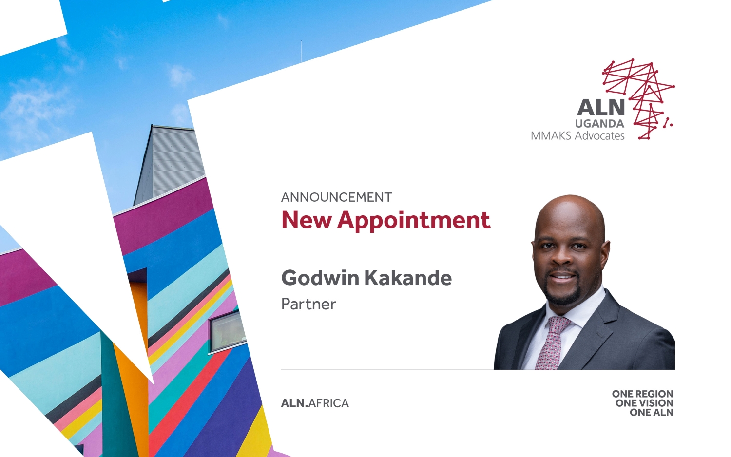 ALN Uganda Strengthens Corporate Expertise with New Partner Godwin Kakande