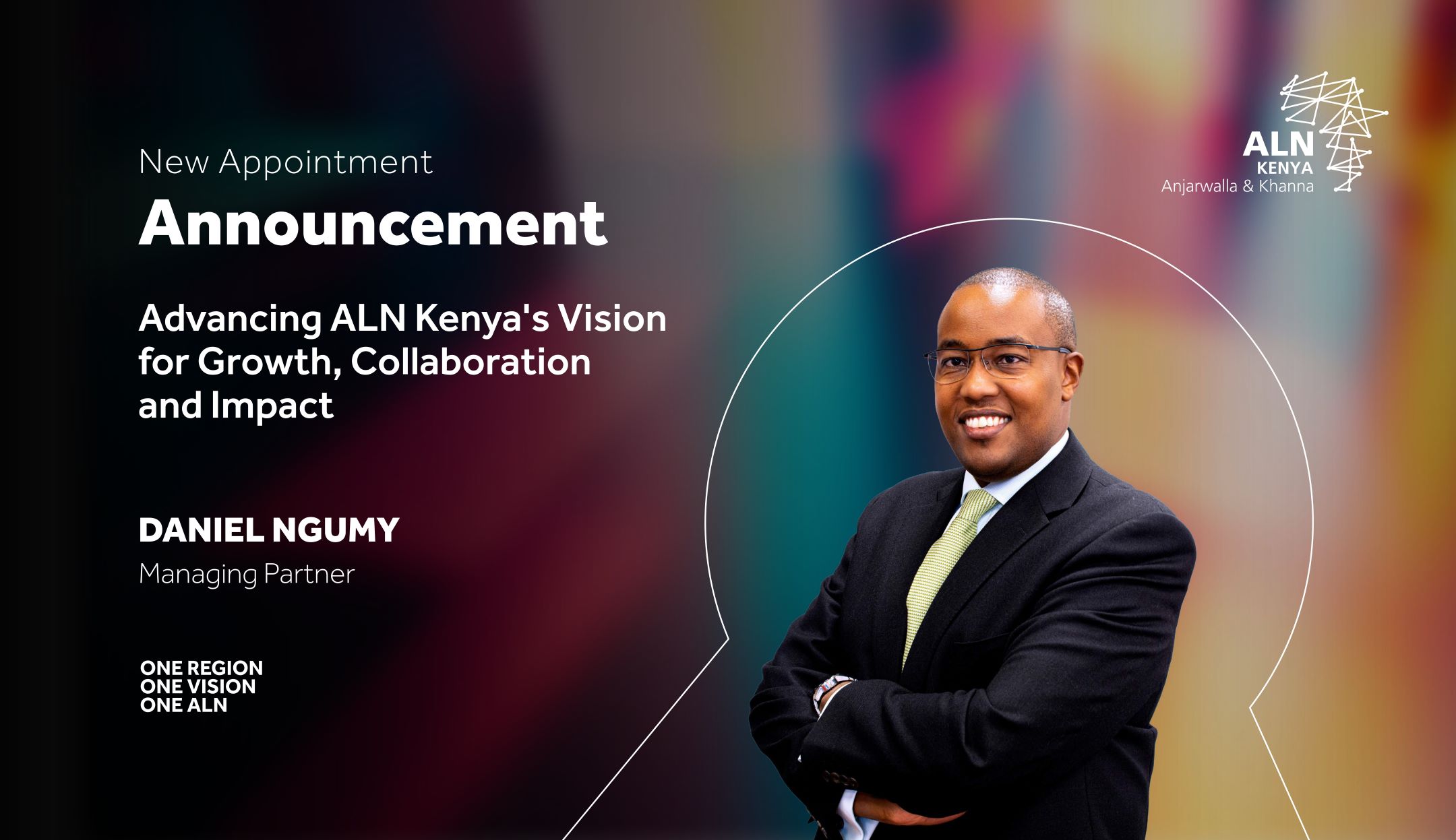 Daniel Ngumy Re-elected as ALN Kenya Managing Partner, Ensuring Continued Leadership Stability